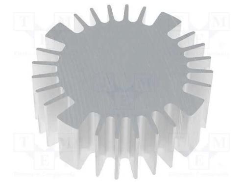 Dissipador de Cal, Led, : 70mm, H: 25mm