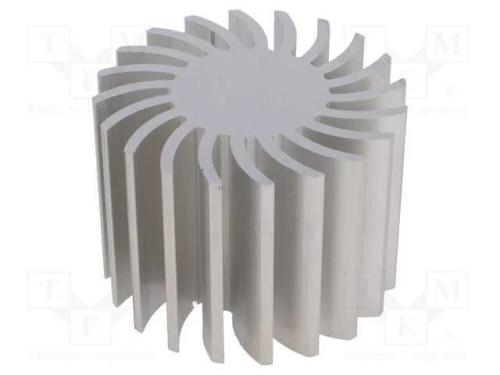 Dissipador de Cal, Led, : 70mm, H: 50mm