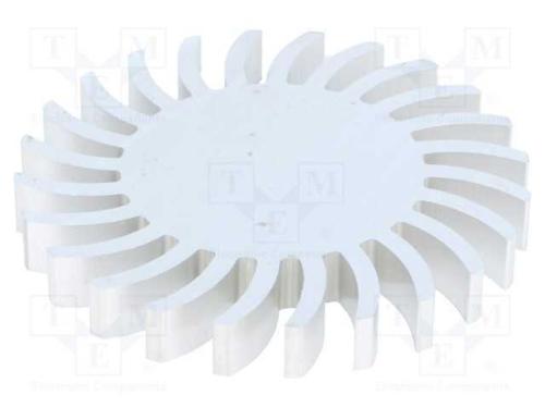 Dissipador de Cal, Led, : 85mm, H: 10mm, 2,25k/W