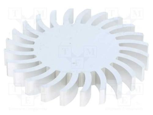 Dissipador de Cal, Led, : 85mm, H: 10mm, 2,25k/W