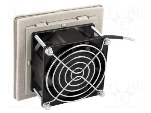 Ventilador: Ac, Transversal, 230vac, 80x80x38mm, 25m3/H, 31dba