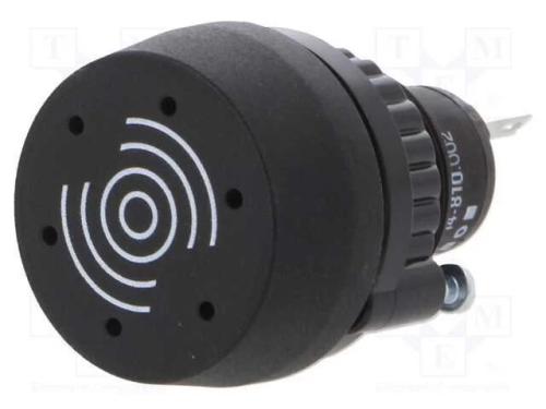 Sinalizador de Som, 22mm, Optohit, -40÷55c, 22,3mm, Ip65, 24vdc