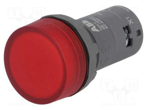 Luz de indicação, 22mm, CL2, -25÷70C, Ilum: LED, .