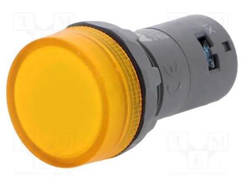 Luz de indicação, 22mm, CL2, -25÷70C, Ilum: LED, .