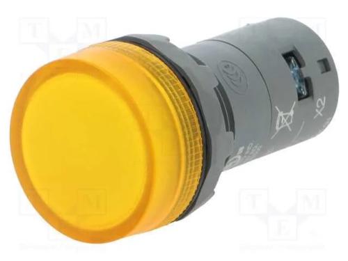 Luz de indicação, 22mm, CL2, -25÷70C, Ilum: LED, .
