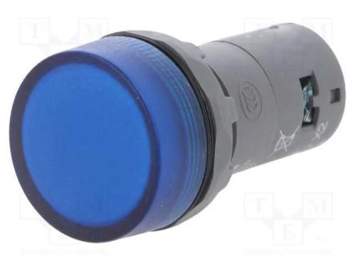 Luz de indicação, 22mm, CL2, -25÷70C, Ilum: LED, .