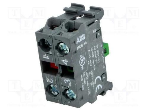 Componente de pino, 22mm, para placa frontal, Con.