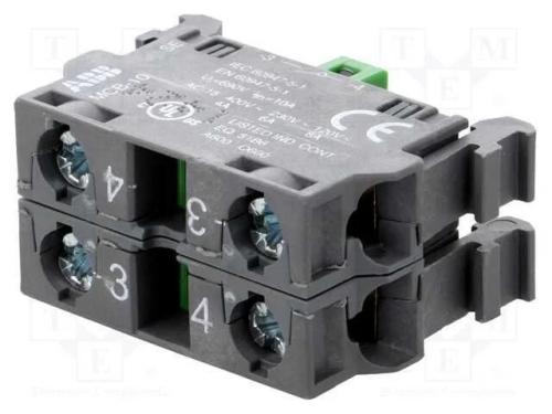 Componente de pino, 22mm, para placa frontal, Con.