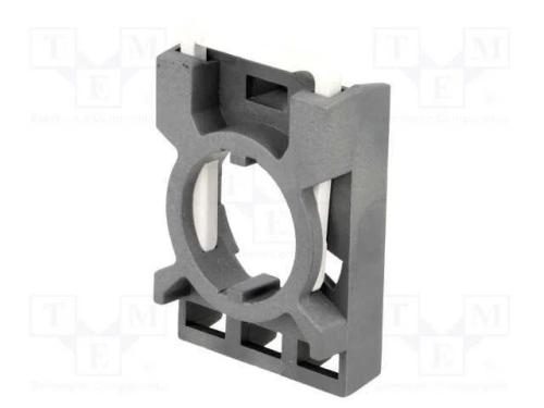Componentes de montagem, 22mm, para placa frontal