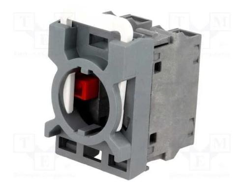 Componente de pino, 22mm, para placa frontal, Con.