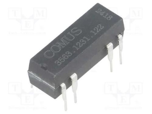 Relé: de Palheta, Spdt, Ubobina : 12vdc, 400ma, Max.100vdc, 5w, Tht