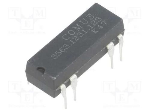 Relé: de Palheta, Spdt, Ubobina : 12vdc, 400ma, Max.100vdc, 5w, Tht