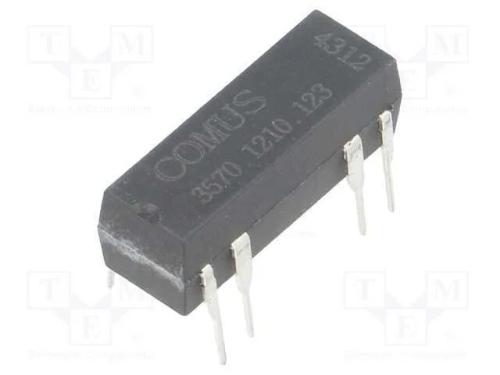 Relé: de Palheta, Spst-No, Ubobina : 12vdc, 500ma, Max.150vdc, 10w