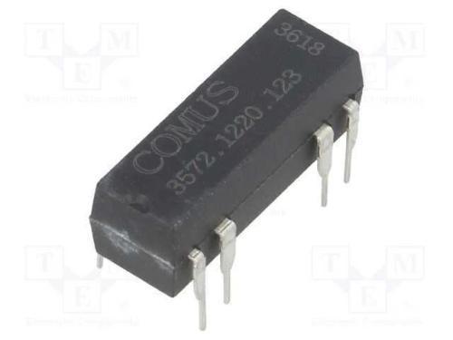 Relé: de Palheta, Dpst-No, Ubobina : 12vdc, 500ma, Max.150vdc, 10w