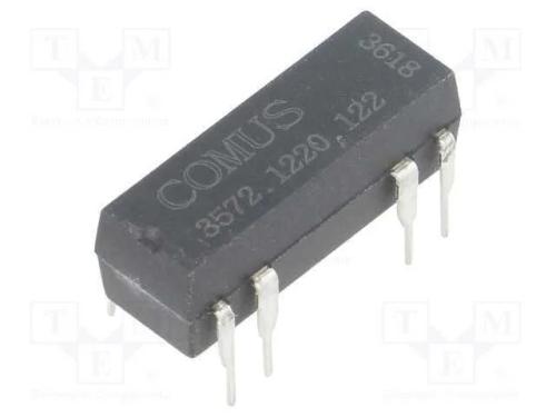 Relé: de Palheta, Dpst-No, Ubobina : 12vdc, 500ma, Max.150vdc, 10w