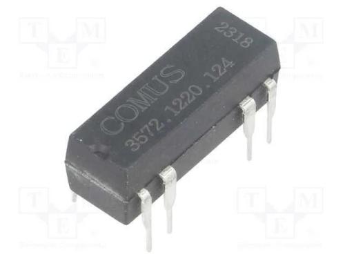 Relé: de Palheta, Dpst-No, Ubobina : 12vdc, 500ma, Max.150vdc, 10w