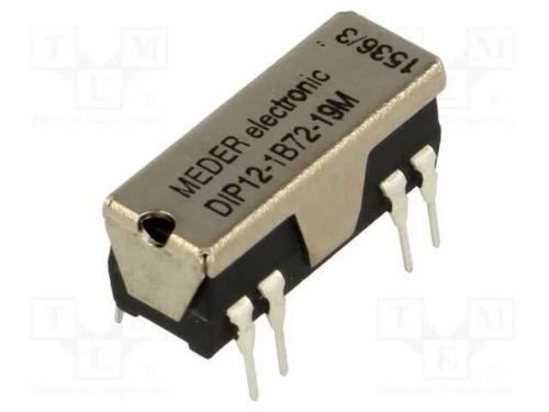 Relé: de Palheta, Spst-Nc, Ubobina : 12vdc, 1a, Max.200vdc, 145mw