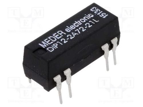 Relé: de Palheta, Dpst-No, Ubobina : 12vdc, 1a, Max.200vdc, 290mw