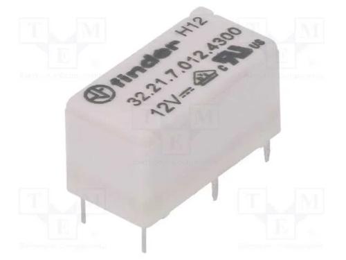 Relé: Eletromagnético, Spst-No, Ubobina : 12vdc, 6a/250vac, Pcb