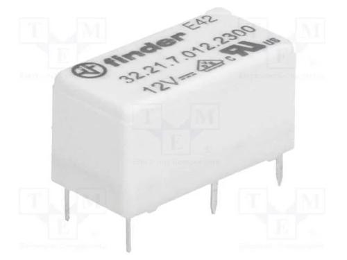 Relé: Eletromagnético, Spst-No, Ubobina : 12vdc, 6a/250vac, Pcb