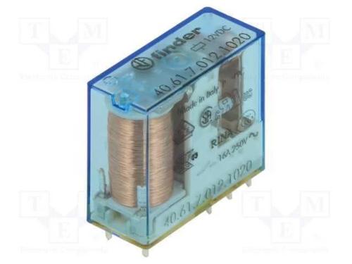 Relé: Eletromagnético, Ubobina : 12vdc, Miniatura, Pcb,Base, 288o