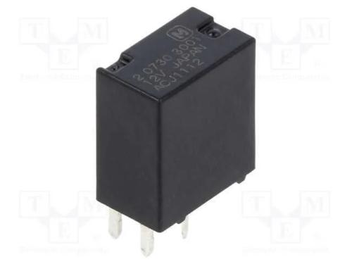 Relé: Eletromagnético, Spdt, Ubobina : 12vdc, Icontactos Max: 25a