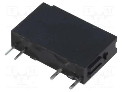 Relé: Eletromagnético, Spst-No, Ubobina : 18vdc, 5a/250vac, Pcb