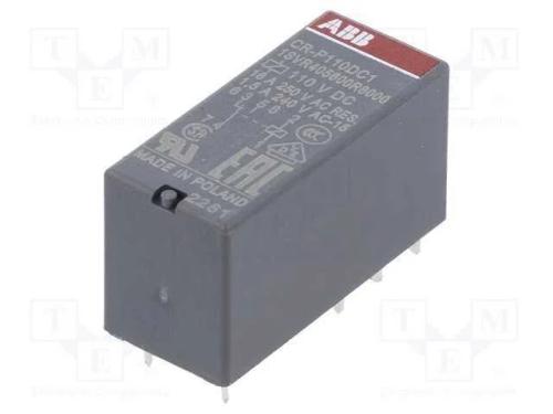 Relé: Eletromagnético, Spdt, Ubobina : 110vdc, 16a, Max.250vac
