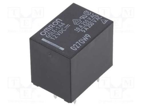 Relé: Eletromagnético, Spst-No, Ubobina : 12vdc, 10a/240vac, Pcb