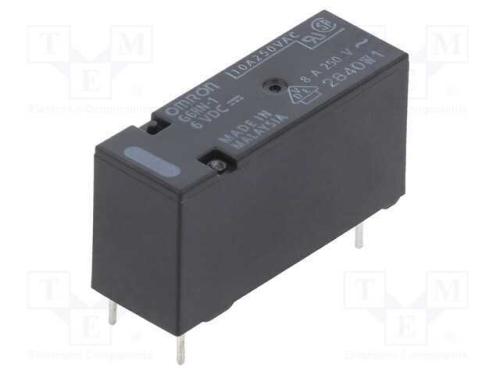 Relé: eletromagnético, SPDT, Ubobina : 6VDC, Icon.