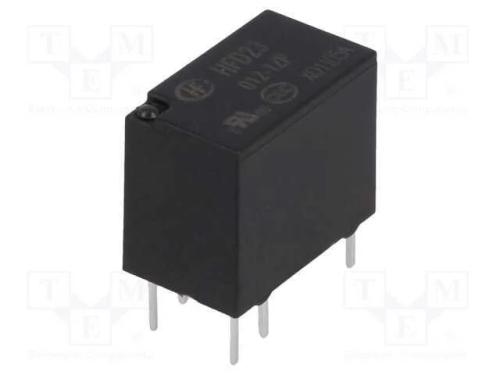 Relé: Eletromagnético, Spdt, Ubobina : 12vdc, 2a, 0,5a/125vac, Pcb