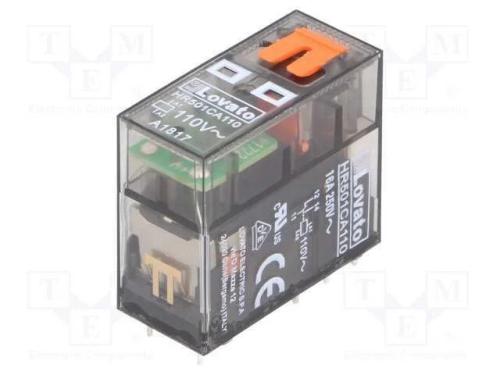 Relé: Eletromagnético, Spdt, Ubobina: 110vac, 16a, 16a/250vac, Base