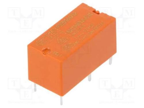 Relé: Eletromagnético, Spdt, Ubobina : 12vdc, Icontactos Max: 5a