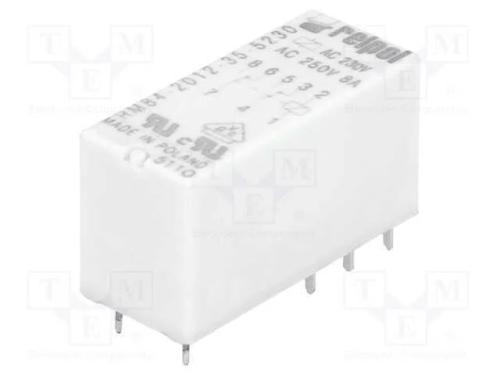 Relé: eletromagnético, DPDT, Ubobina: 230VAC, 8A,.