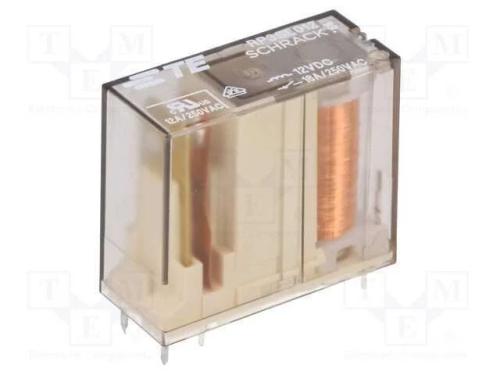 Relé: Eletromagnético, Spst-No, Ubobina : 12vdc, 16a/250vac, Pcb