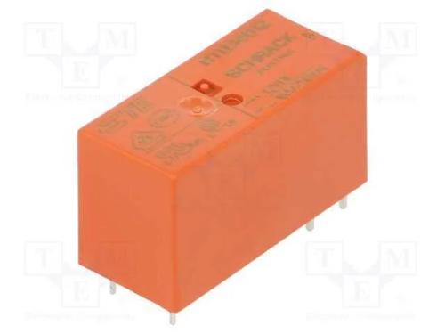 Relé: Eletromagnético, Spst-No, Ubobina : 12vdc, 16a/250vac, Tht