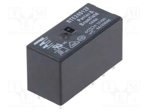 Relé: Eletromagnético, Dpdt, Ubobina : 12vdc, 8a, 8a/250vac, Pcb