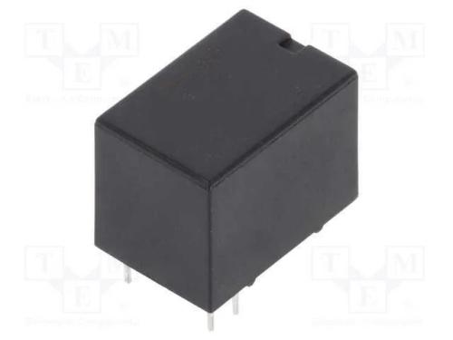 Relé: Eletromagnético, Spdt, Ubobina : 12vdc, Icontactos Max: 2a