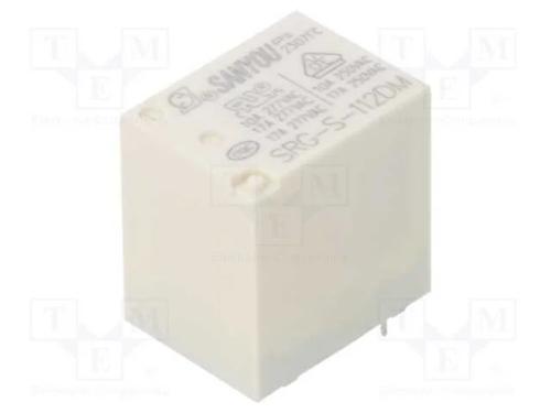 Relé: Eletromagnético, Spst-No, Ubobina : 12vdc, 17a/250vac, Tht