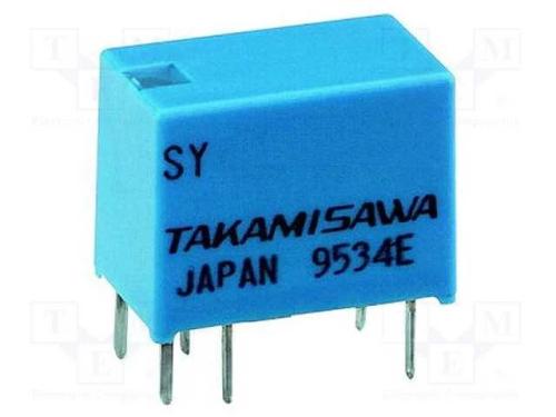 Relé: Eletromagnético, Spdt, Ubobina : 12vdc, 2a, 0,5a/120vac, Pcb