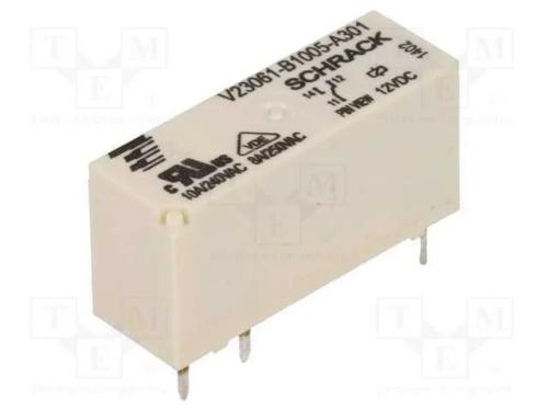 Relé: Eletromagnético, Spdt, Ubobina : 12vdc, 8a, 8a/240vac, Tht