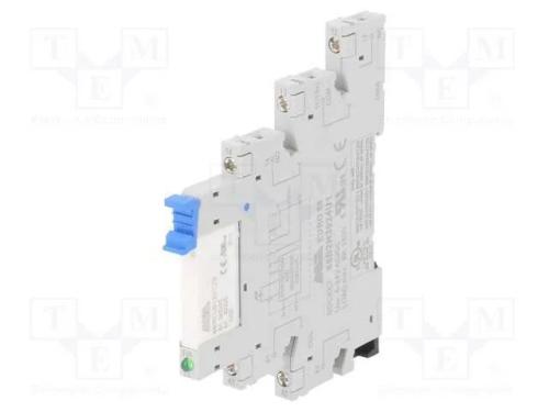 Relé: de Interface, Spdt, Ubobina : 12vdc, 6a, 6a/250vac, 6a/30vdc
