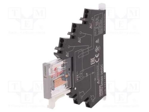 Relé: de Interface, Spdt, Ubobina : 24vdc, 6a, 6a/250vac, 6a/30vdc