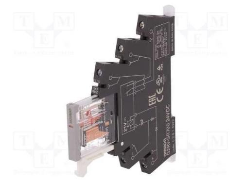 Relé: de Interface, Spdt, Ubobina : 24vdc, 6a, 6a/250vac, 6a/30vdc