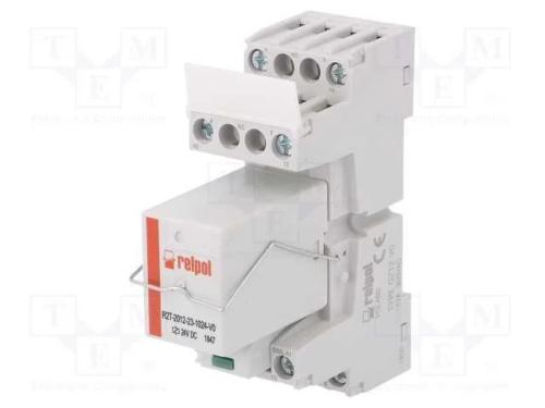 Relé: de Interface, Dpdt, Ubobina : 24vdc, 12a, 12a/250vac, 100mo