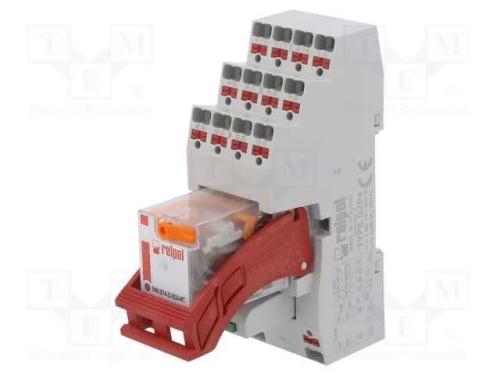 Relé: de Interface, 4pdt, Ubobina: 24vac, 6a, 6a/250vac, 6a/24vdc