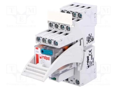Relé: de Interface, 4pdt, Ubobina : 24vdc, 6a, 6a/250vac, 6a/24vdc