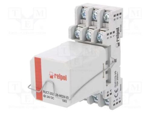 Relé: de Interface, 3pst-No, Ubobina : 24vdc, 16a, 16a/250vac