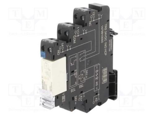 Relé: de Interface, Spdt, Ubobina : 24vdc, Ucoma: 19,2÷28,8vdc, 16a