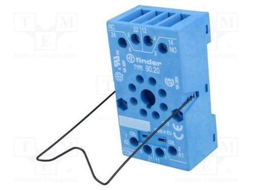 Base, PIN: 8, 10A, 250VAC, 88.12, no painel,para .